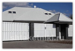 Фото белого забора из штакетника в Усть-Каменогорске